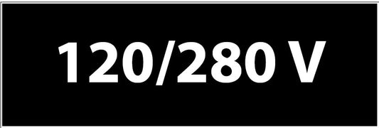 120/280V 1X3