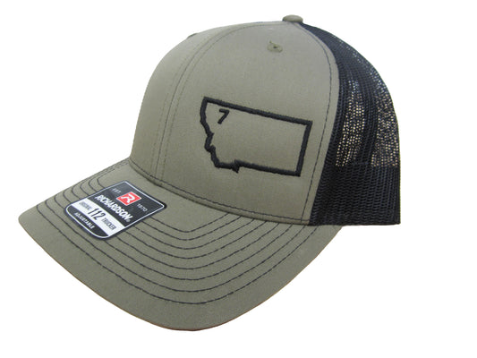 Any Montana County Embroidery Hat Options